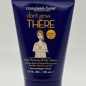 NWT Completely Bare Don't Grow There Body Moisturizer & Hair Inhibitor 1.7 oz